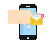 Email notifications of your purchased items